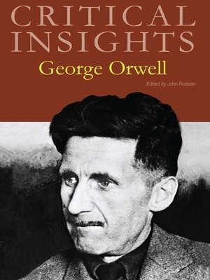 cover image of Critical Insights: George Orwell
